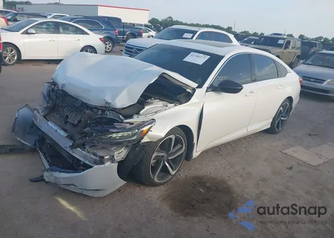 2022 Honda Accord Sport 2.0T из США, поврежденный, VIN 1HGCV2F37NA014086